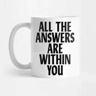 ALL THE ANSWERS Mug